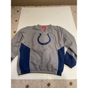 Indianapolis Colts Grey Pullover Men’s Large